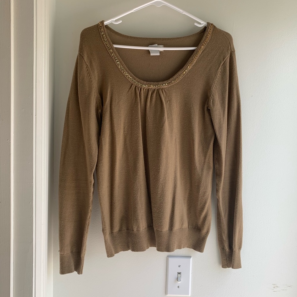 Cute brown sweater